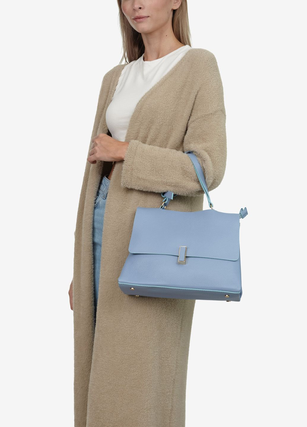 Сумка жіноча шкіряна крос-боді середня Сrossbody Regina Notte (295262014)