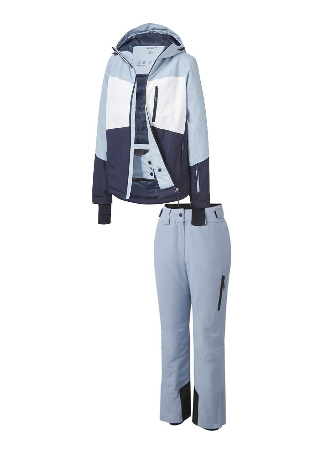 Лыжный костюм женский зимний thermolite Crivit (366288888)