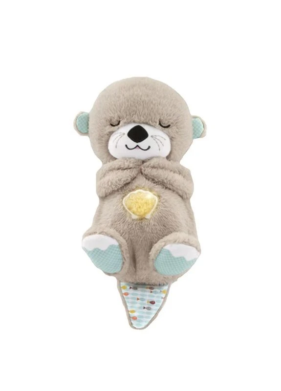 Плюшевая игрушка - ночник Выдрочка Soothe Snuggle Otter Сказочные сны выдрёнка Игрушка для ребенка с музыкой, подсветкой, Digital (402383329)