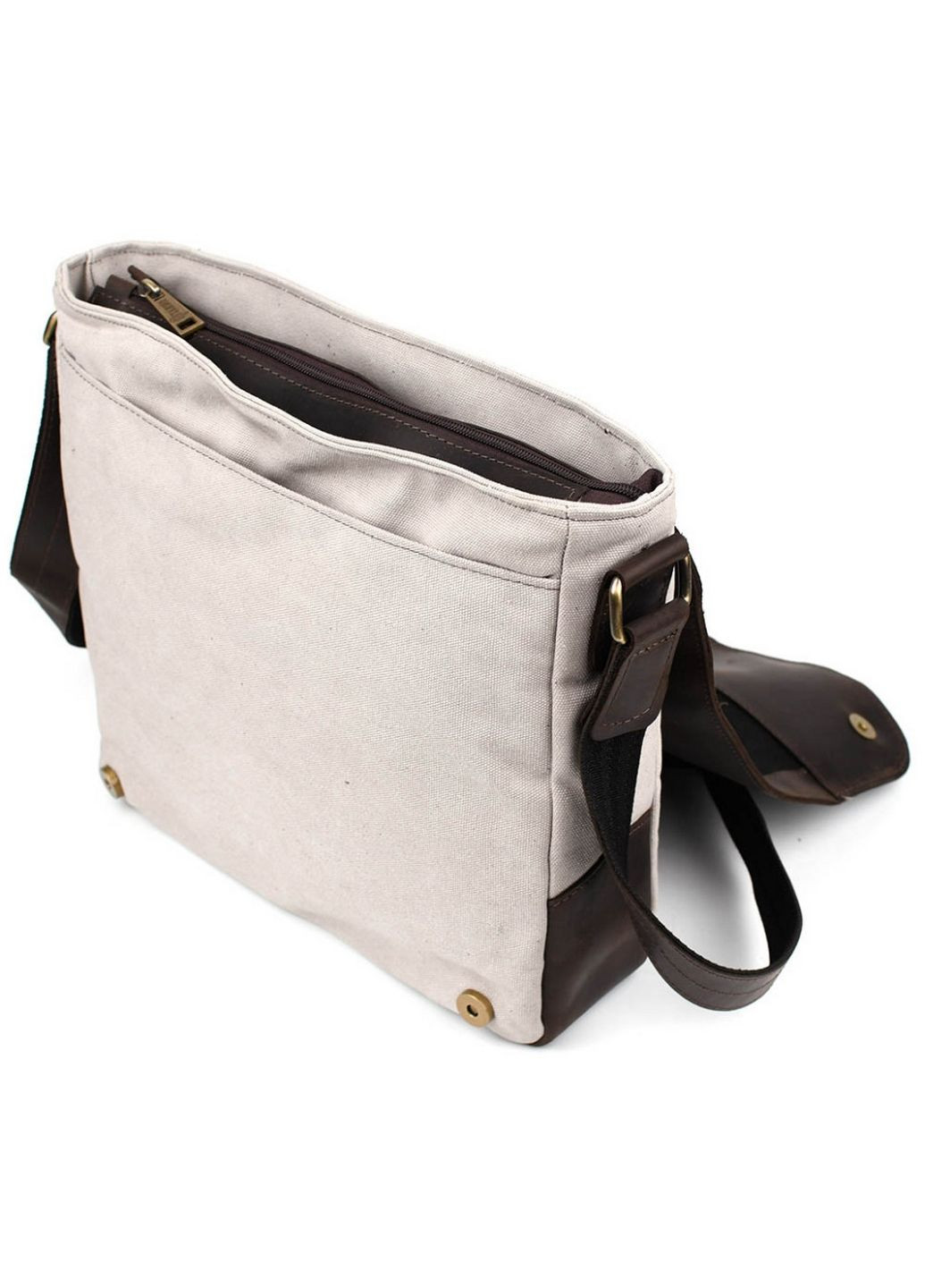 Мужская кожаная сумка через плечо 30х32х7,5 см TARWA (315871037)