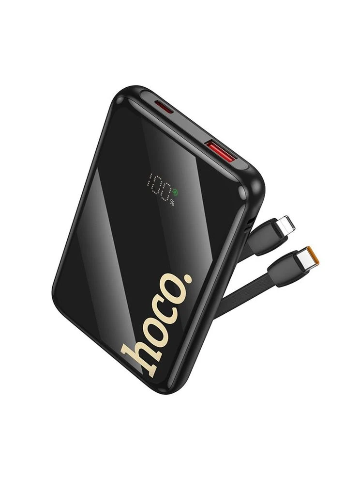 Універсальна Мобільна Батарея Power Bank Q37 Graceful 22.5W+PD20W with two cables 10000mAh Hoco (362915082)