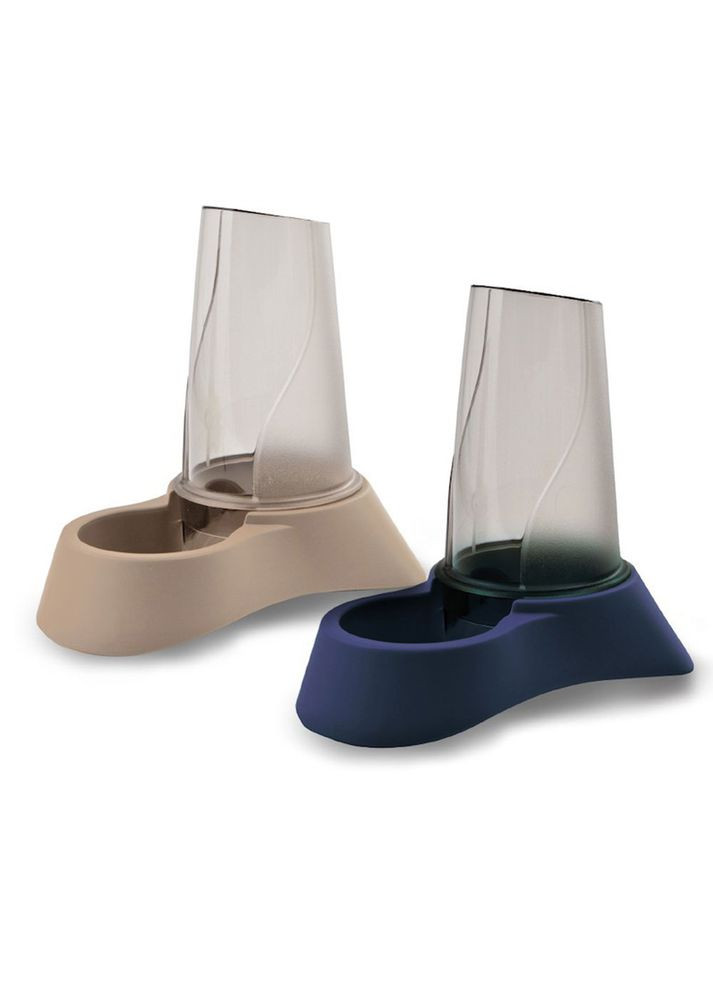 Диспенсер автокормушка MP ACQUA NUVOLA для корму або води 1.5 л (беж-син) (8033776762102) Bergamo (311216111)