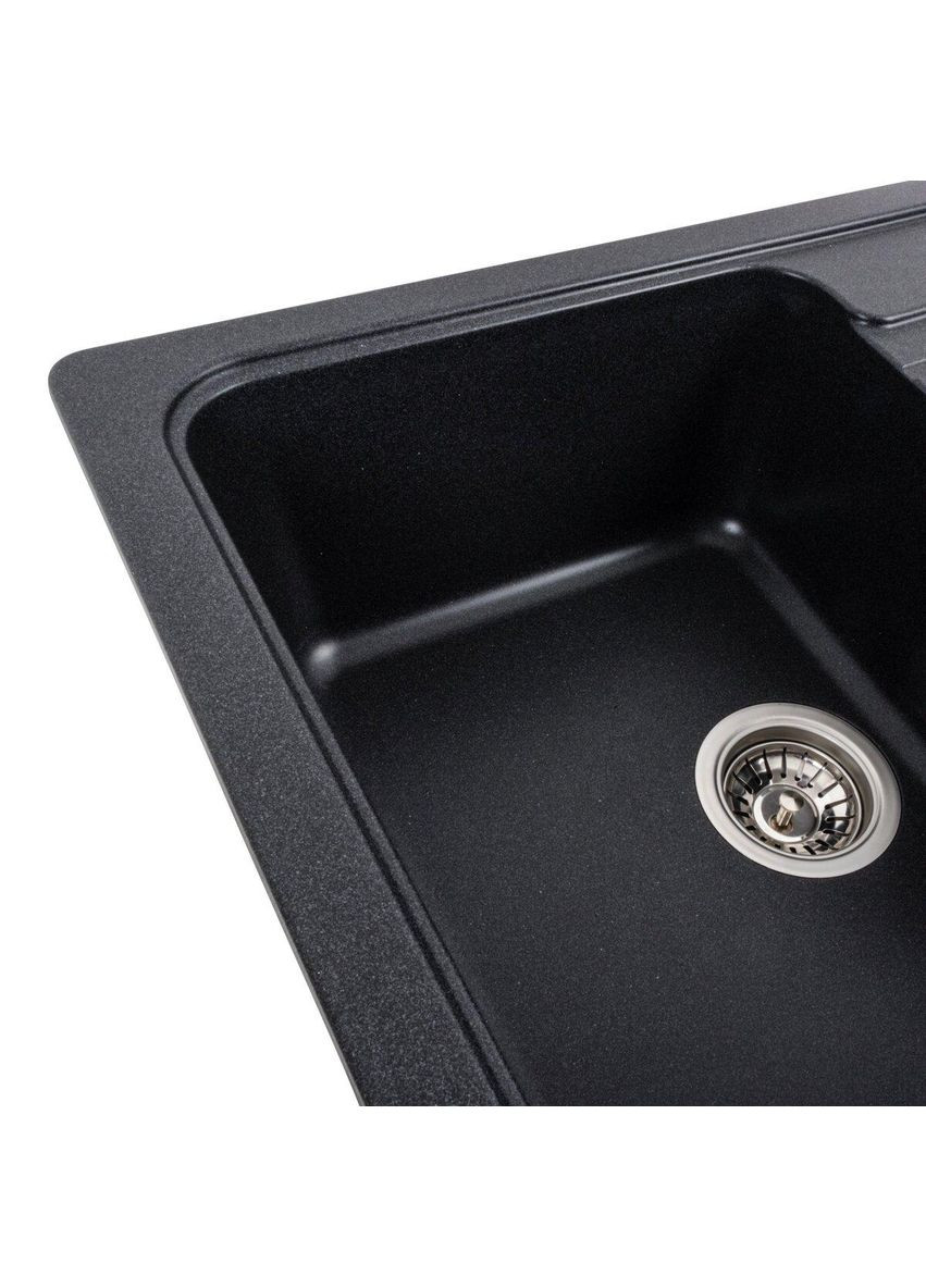 Гранітна мийка для кухні VERONA 7850 матова Карбон Valeso (342071734)