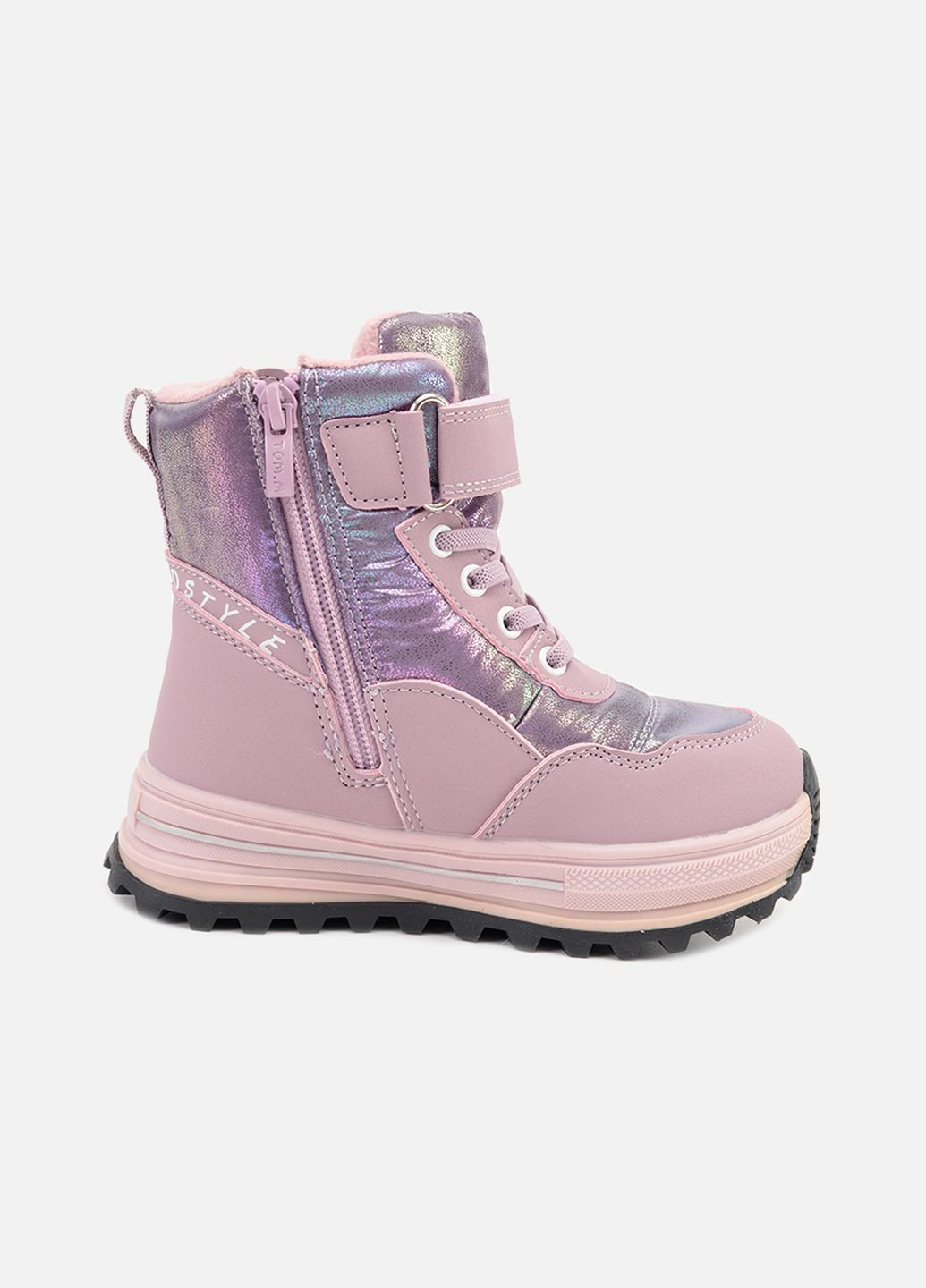 Дутики для дівчинки колір бузковий ЦБ-00260319 No Brand (311196071)