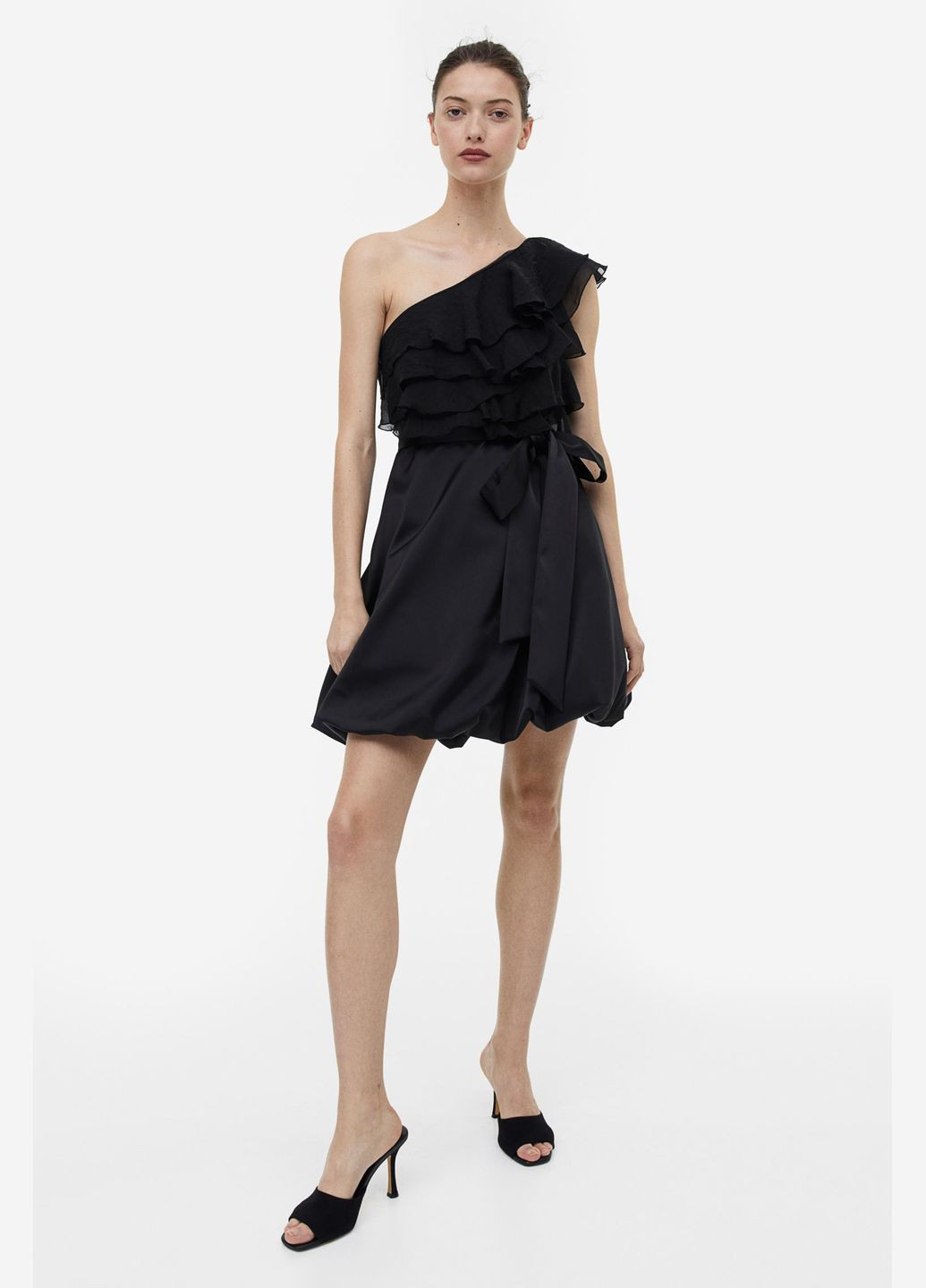 Чорна кежуал плаття, сукня H&M однотонна