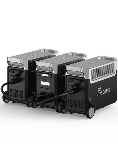 Портативная электростанция F3600 Pro+2 дополнительные батареи FB3840 Fossibot (362191615)