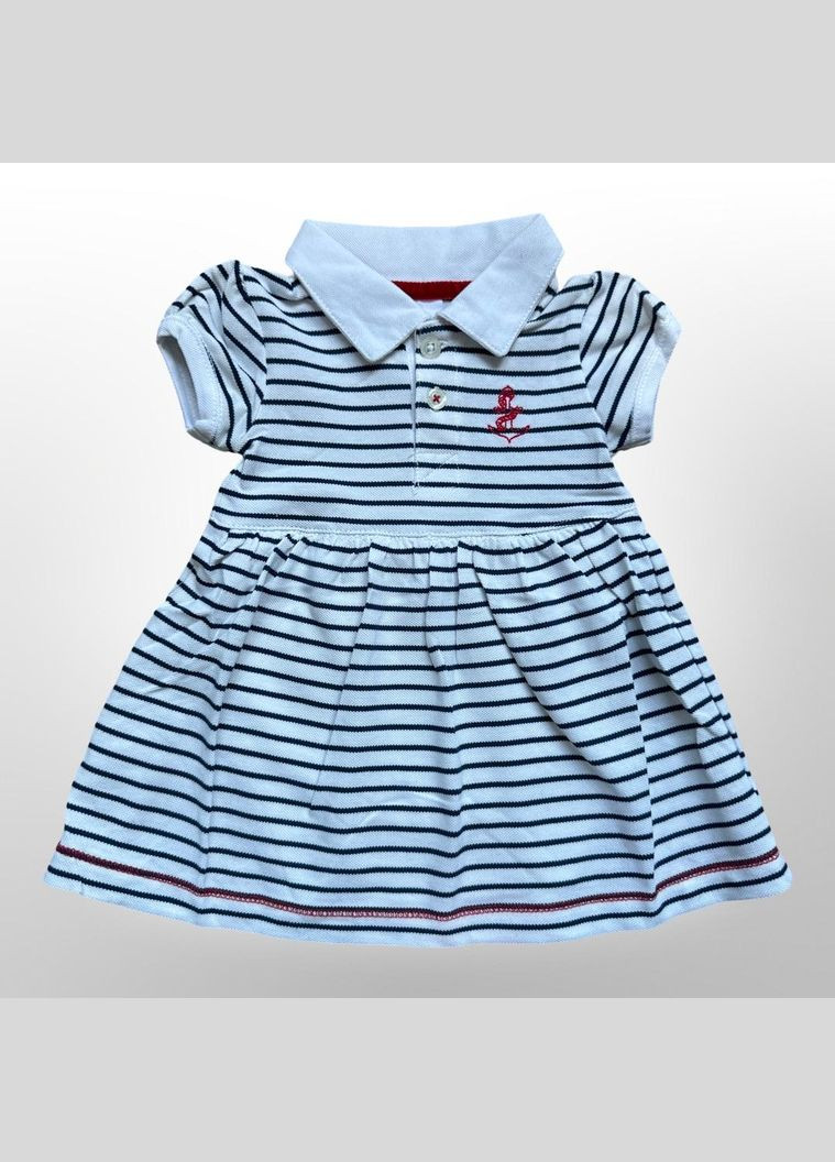 Детское боди - платечко organic cotton wear (Турция) 56-92 см Белый в полосочку (0616) ZEYNO&MEMO (338862797)