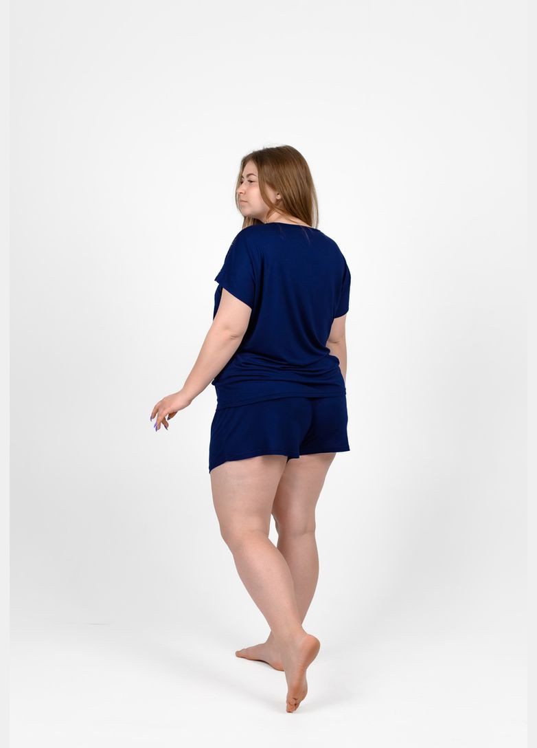 Синяя комплект женский для дома и сна N.EL.