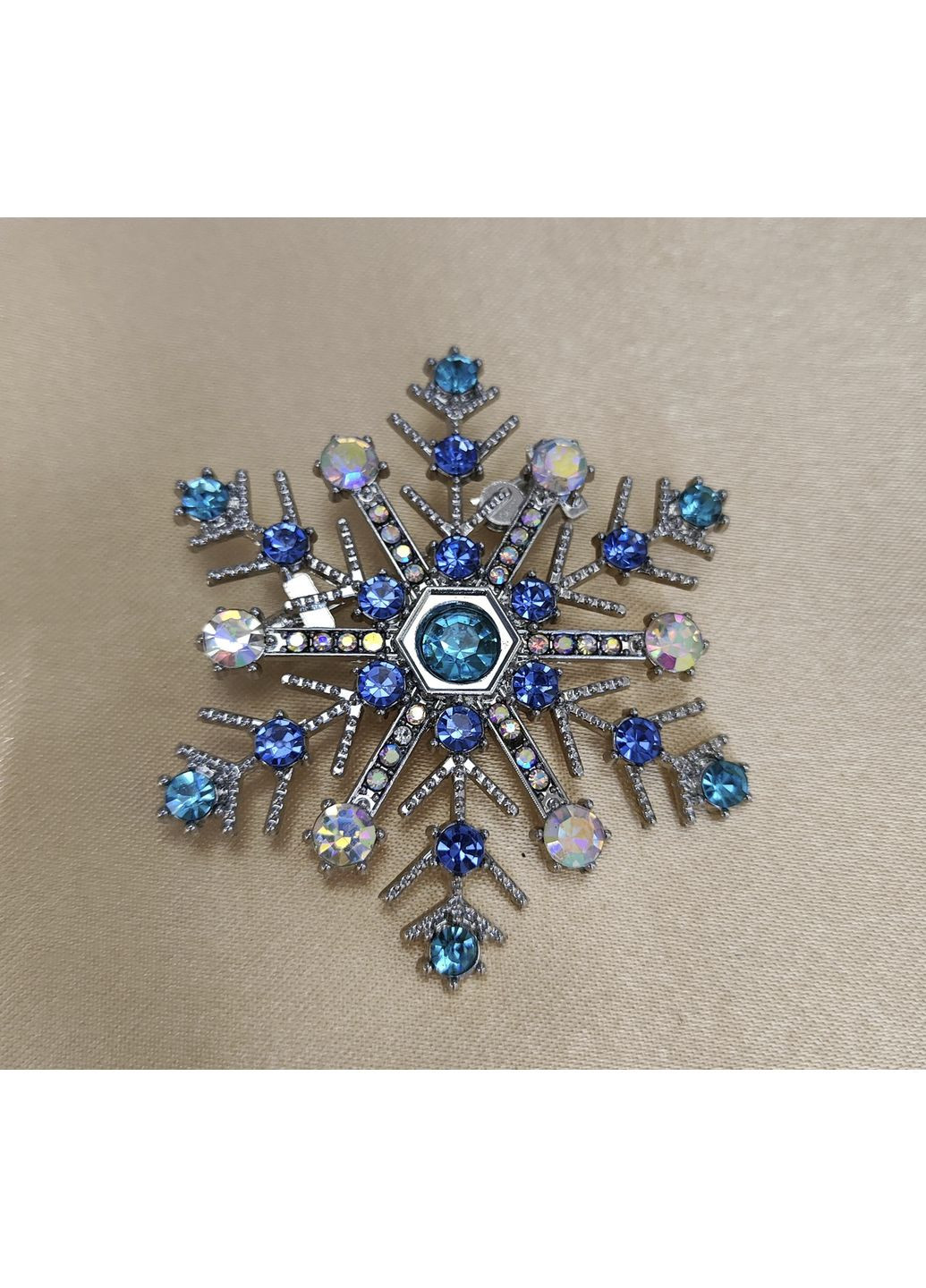 Брошка "Сніжинка" №3 China (345751588)