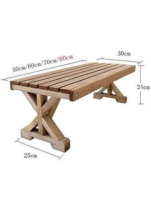 Садовая скамейка из дерева Брест 60 капучино (СДС-600106) No Brand (328960542)