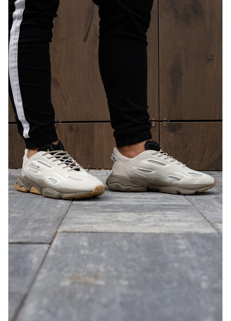 Сірі Осінні кросівки чоловічі adidas ozweego celox grey адідас озвіго No Brand