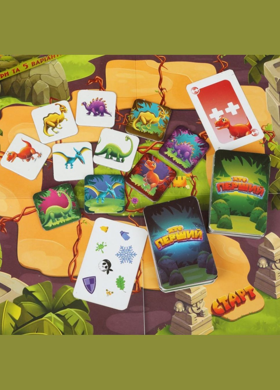 Настільна гра "Хто перший" 911616 ігрове поле, 50 карток Arial (301790928)