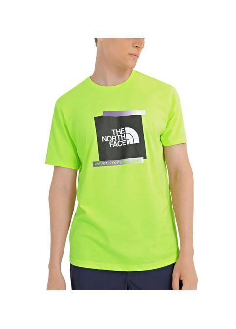 Жовта футболка graphic The North Face