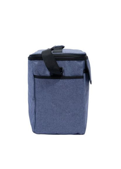 Ізотермічна сумка Time Eco 25 л синя термосумка для продуктів та напоїв з ремінцем для перенесення ProDobro (367264279)
