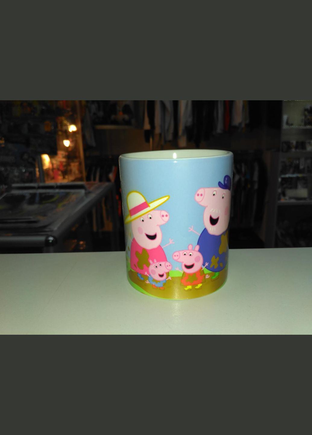 Чашка белая Свинка Пеппа Peppa Pig (z0594) No Brand (326997749)