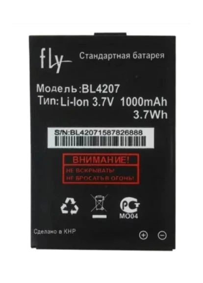 АКБ BL4207 ( Q110 TV) [Original PRC] FLY (322192007)