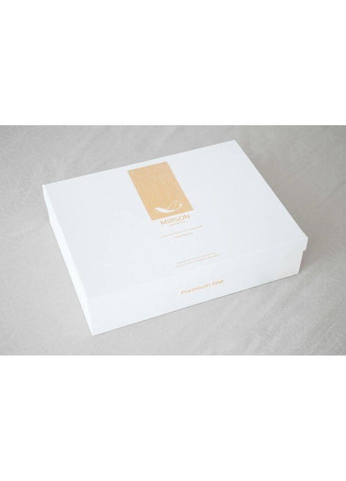 Постільна білизна Сатин Premium Corner Iron grey 2х160х220 (2200001717657) Mirson (280432035)