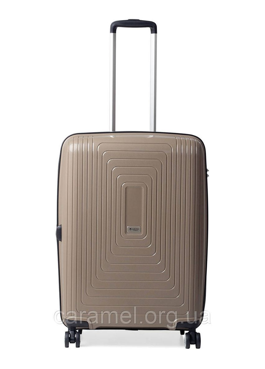 Чемодан средний M полипропилен беж. 68х47х33+5см/102л/3.9кг/ 241 AIRTEX (351856093)