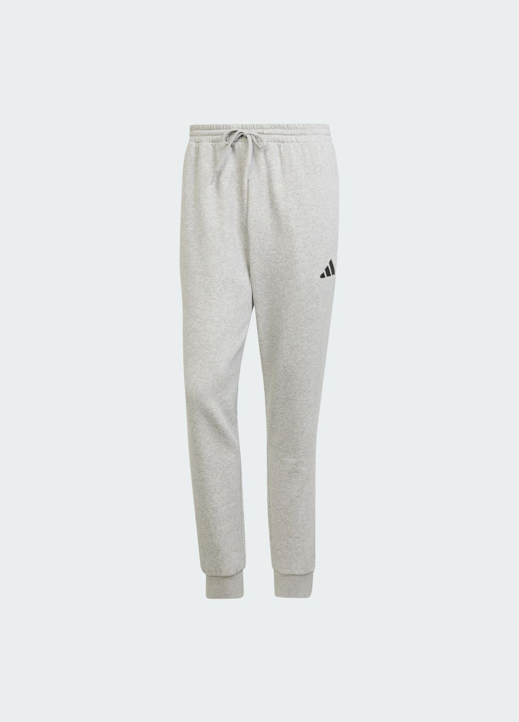 Серые спортивные демисезонные брюки adidas