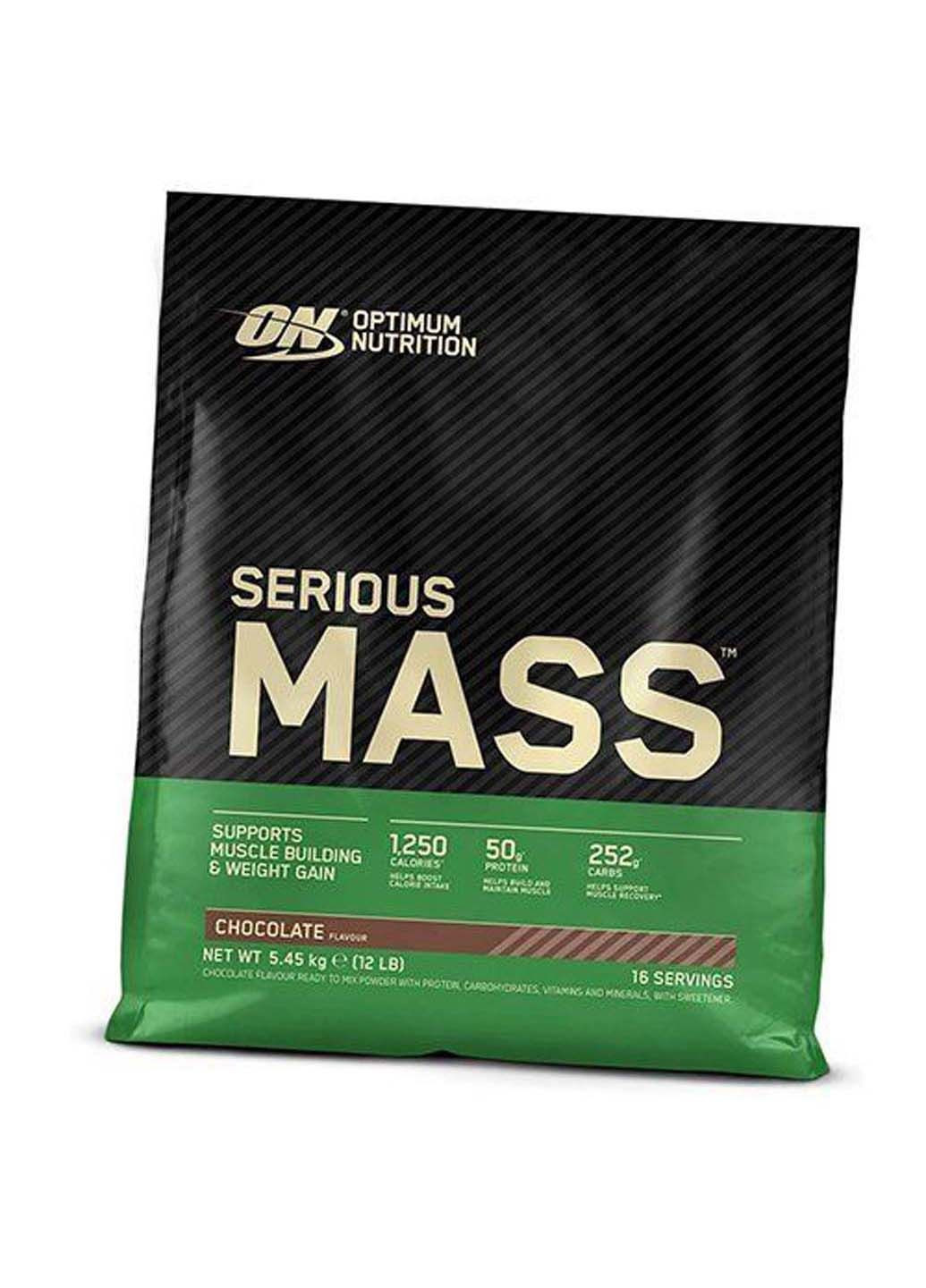 Гейнер Serious Mass 5400г Шоколад Optimum Nutrition (292711139)