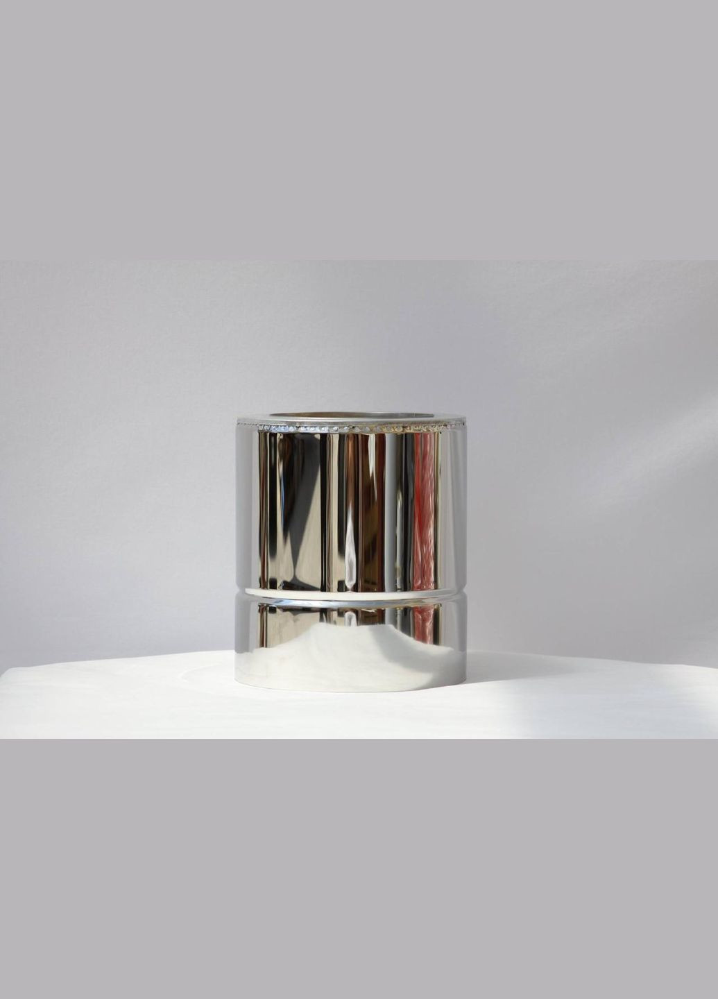 Труба для дымохода утепленная ф160/220 нерж/нерж 0,25м (сендвич) Комінвент (317295574)