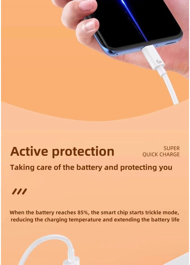 Быстрое зарядное устройство USB мощностью 67 Вт для Xiaomi No Brand (364273180)