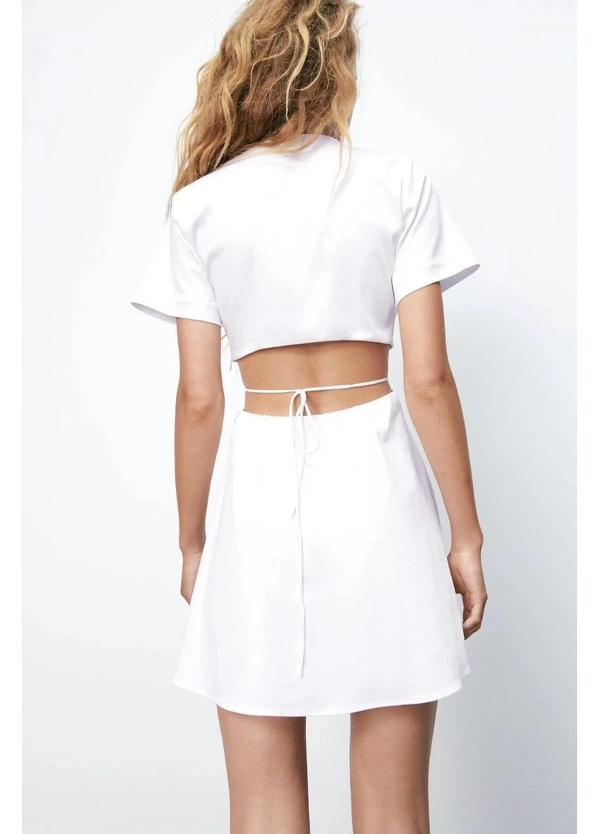 Білий сукня Zara
