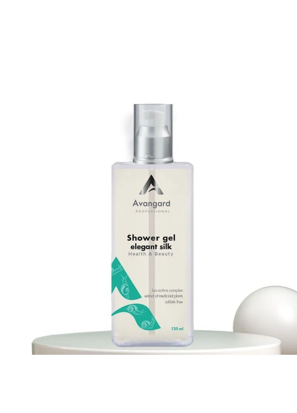 Гель для душа Elegant silk для чувствительной и сухой кожи 125 мл A_Avangard Professional (335371631)