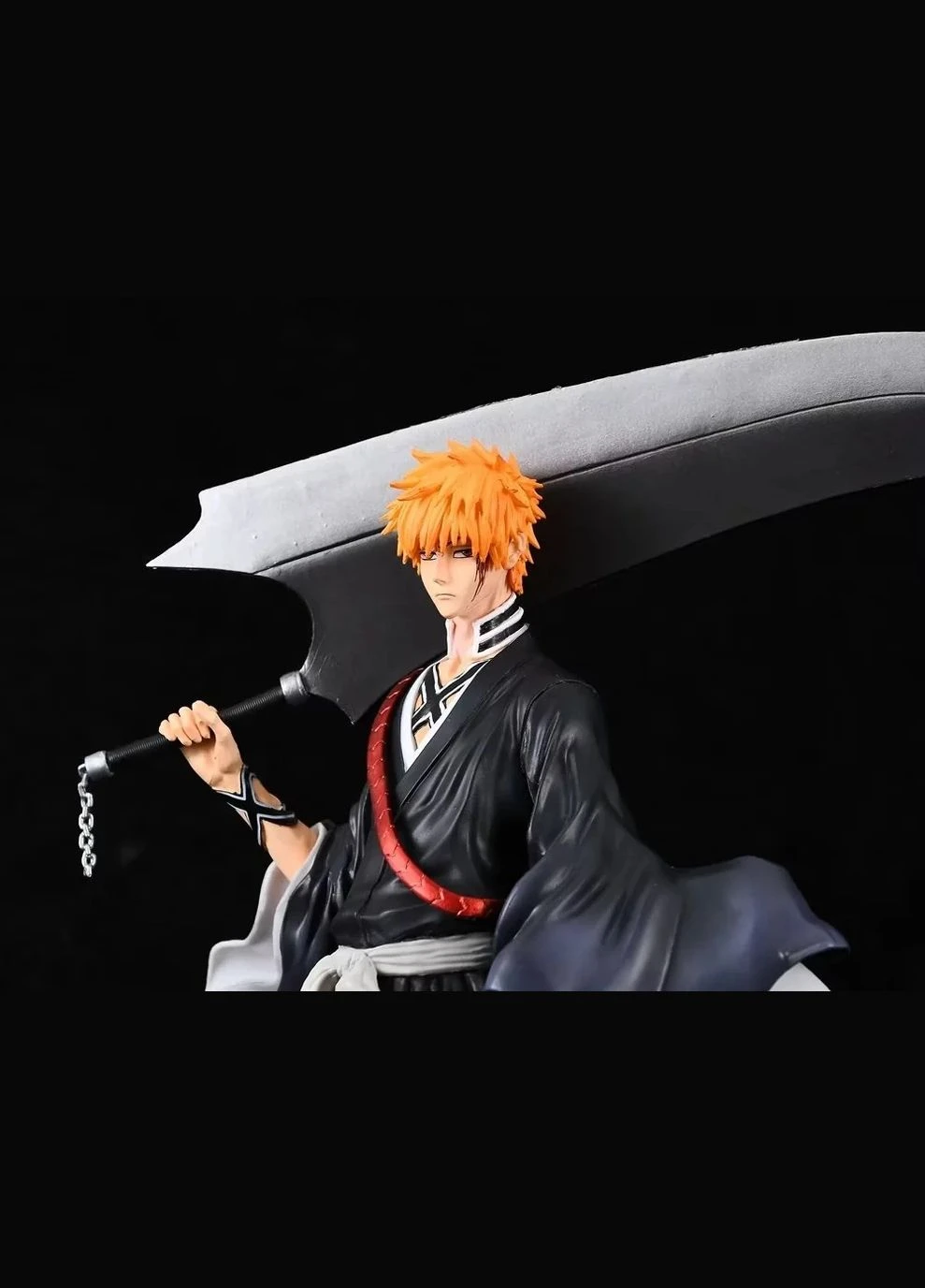 Фігурка Бліч Ічіго Куросакі Bleach Kurosaki Ichigo зі змінною головою 33 см CH B KI 33 Creator (373964758)