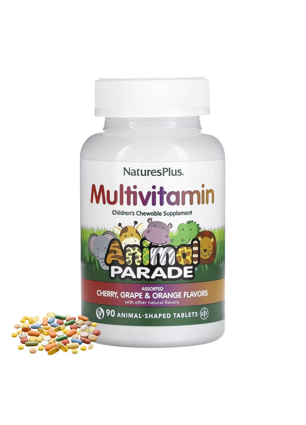 Children’s Multivitamin - 90 tabs Assorted Nature's Plus (367956080)