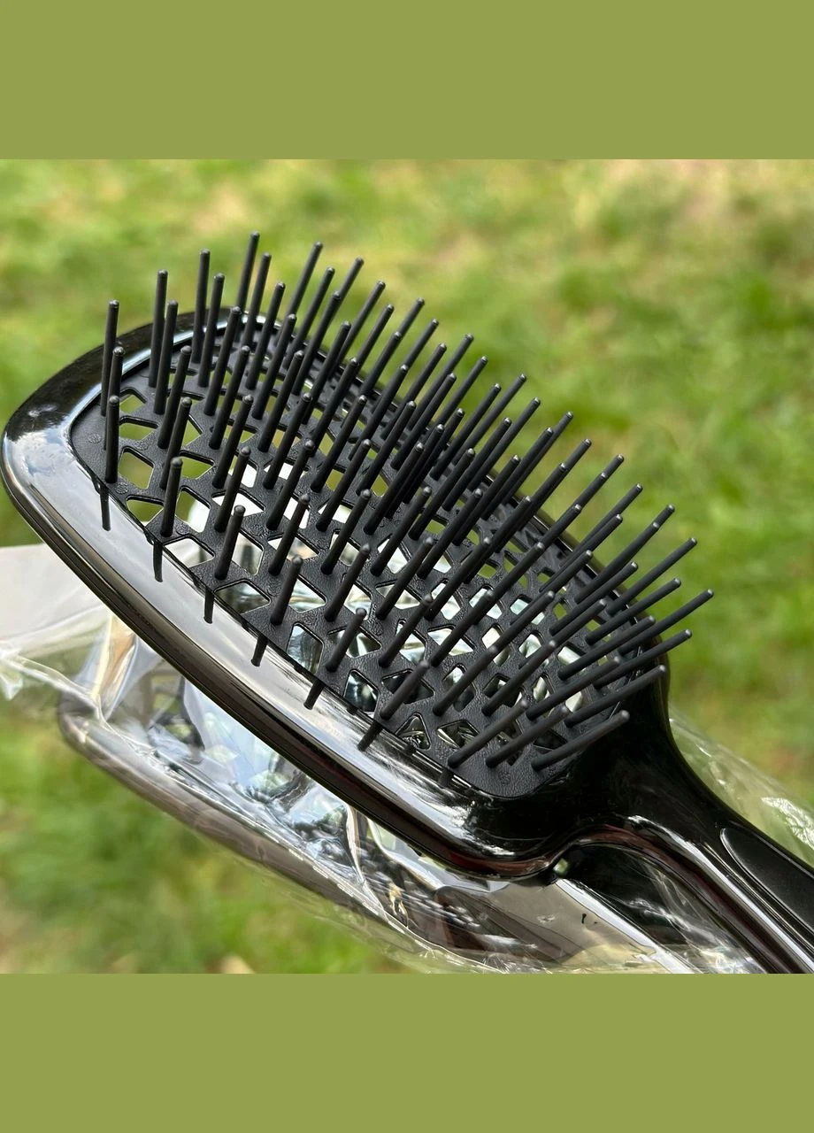 Расческа для волос Superbrush Hollow Comb, черный No Brand (302490721)