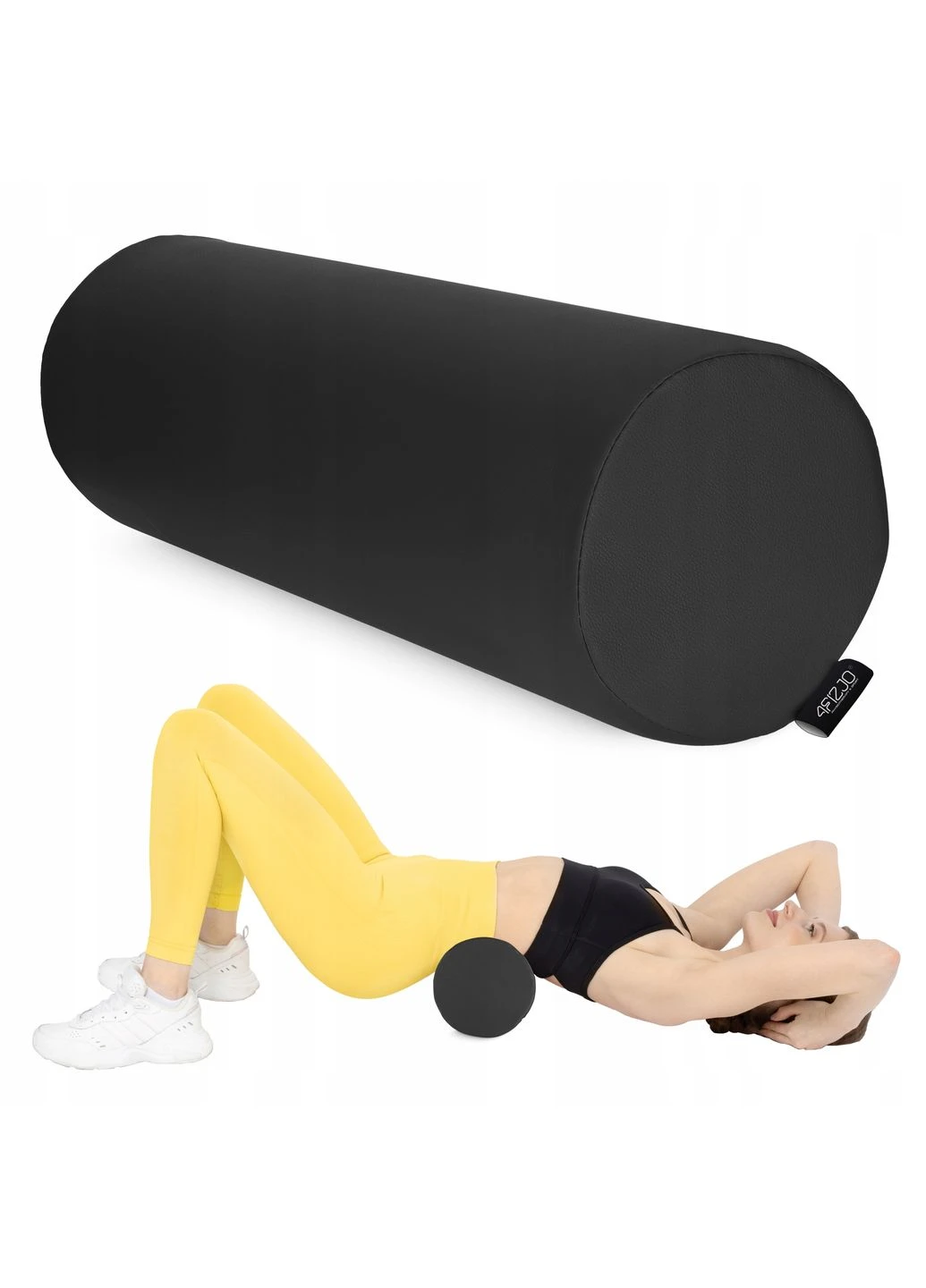 Валик для реабилитации и массажа 60 x 20 см Black () 4FIZJO P-5905973402972 (385688944)