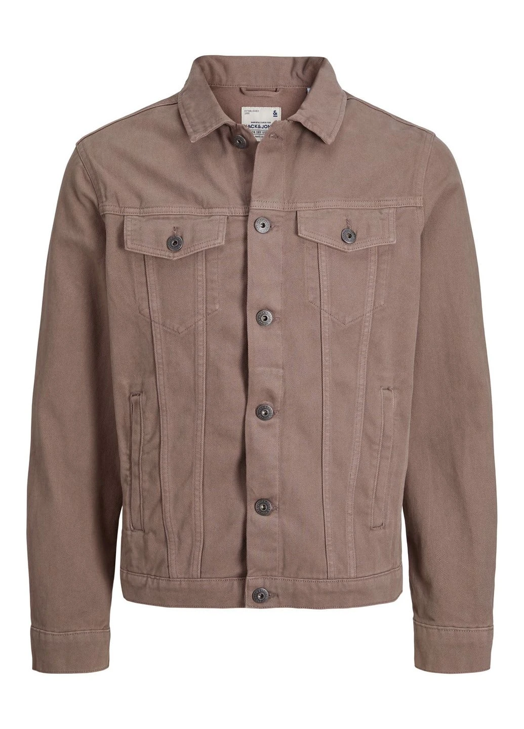 Темно-коричневая джинсовая куртка,темно-коричневый,jack&jones Jack & Jones