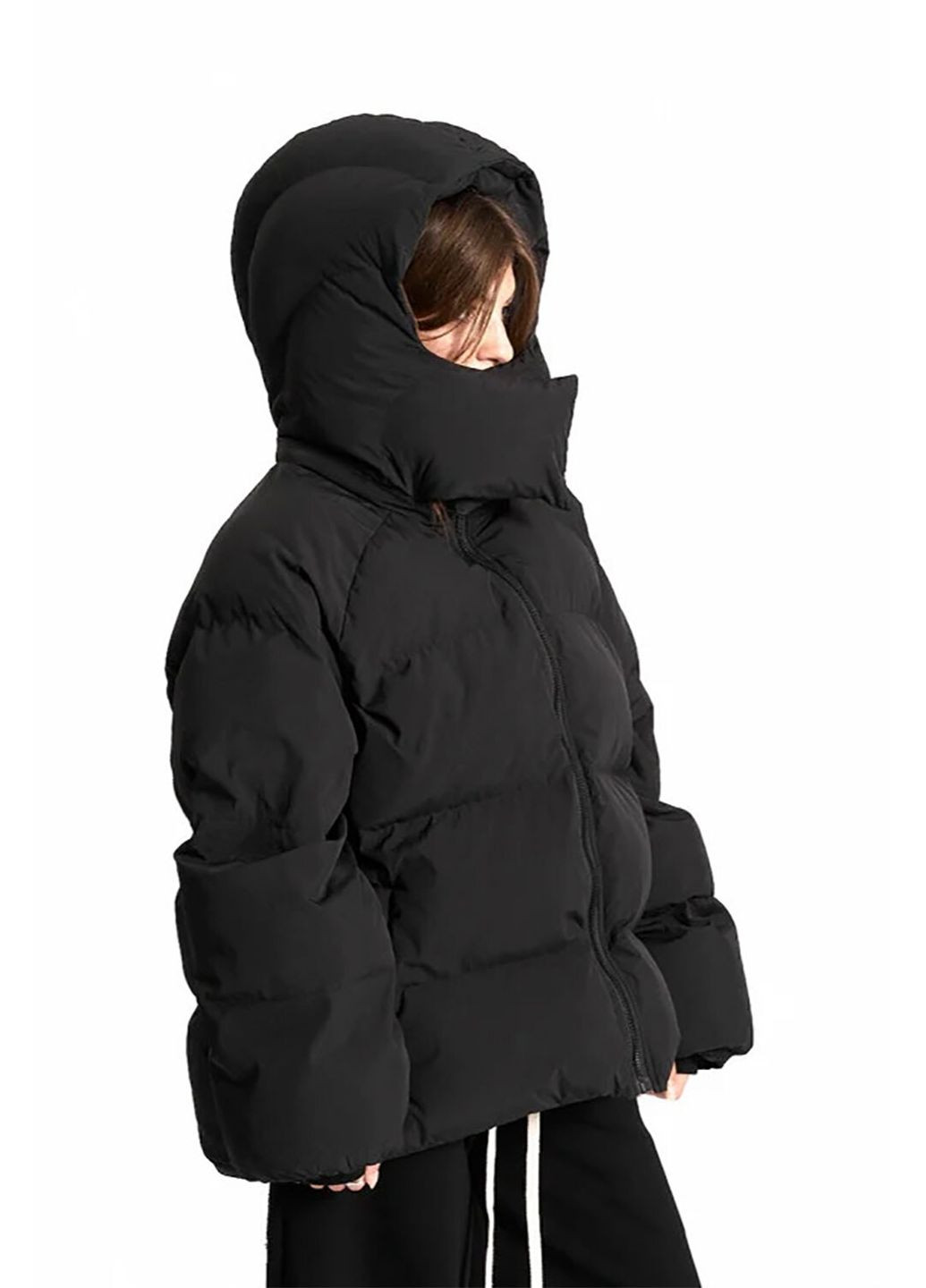 Черный зимний Пуховик OGP