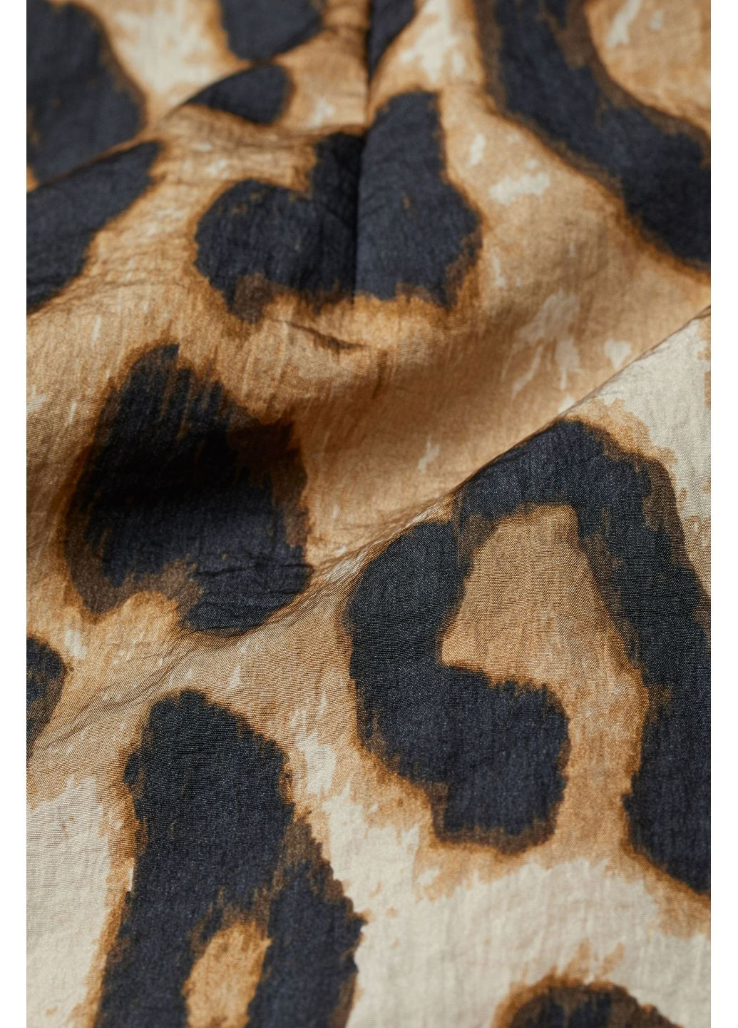 Комбинированное платье H&M леопардовый