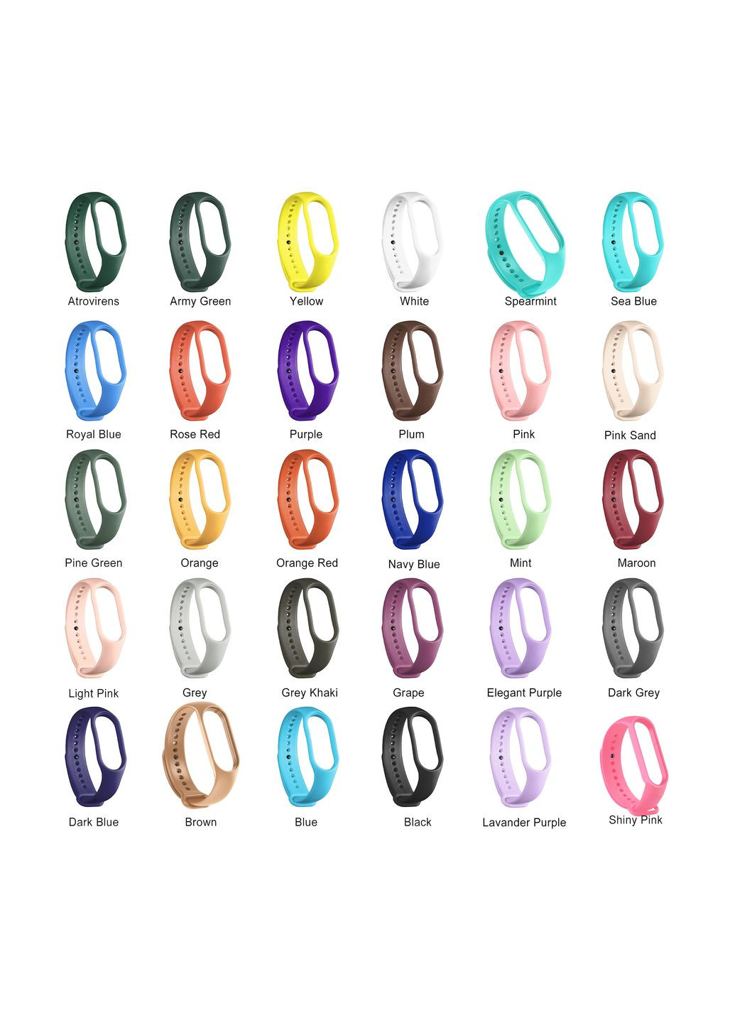 Ремешок для Xiaomi Mi Band 5/6/7 Original Design Цвет Rose red No Brand Xiaomi Smart Band 6,Xiaomi Smart Band 7,Xiaomi 5/6/7 Original Design (341308013)
