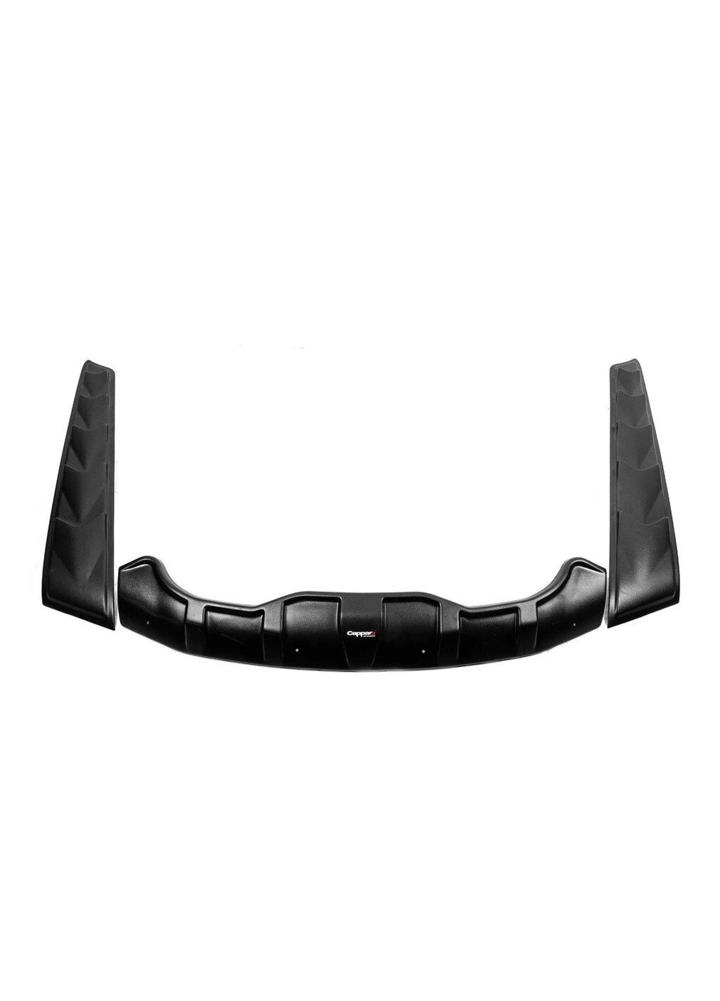 Комплект накладок на капот (3 шт) для Nissan Navara 2006-2015 гг Dragon (390717363)