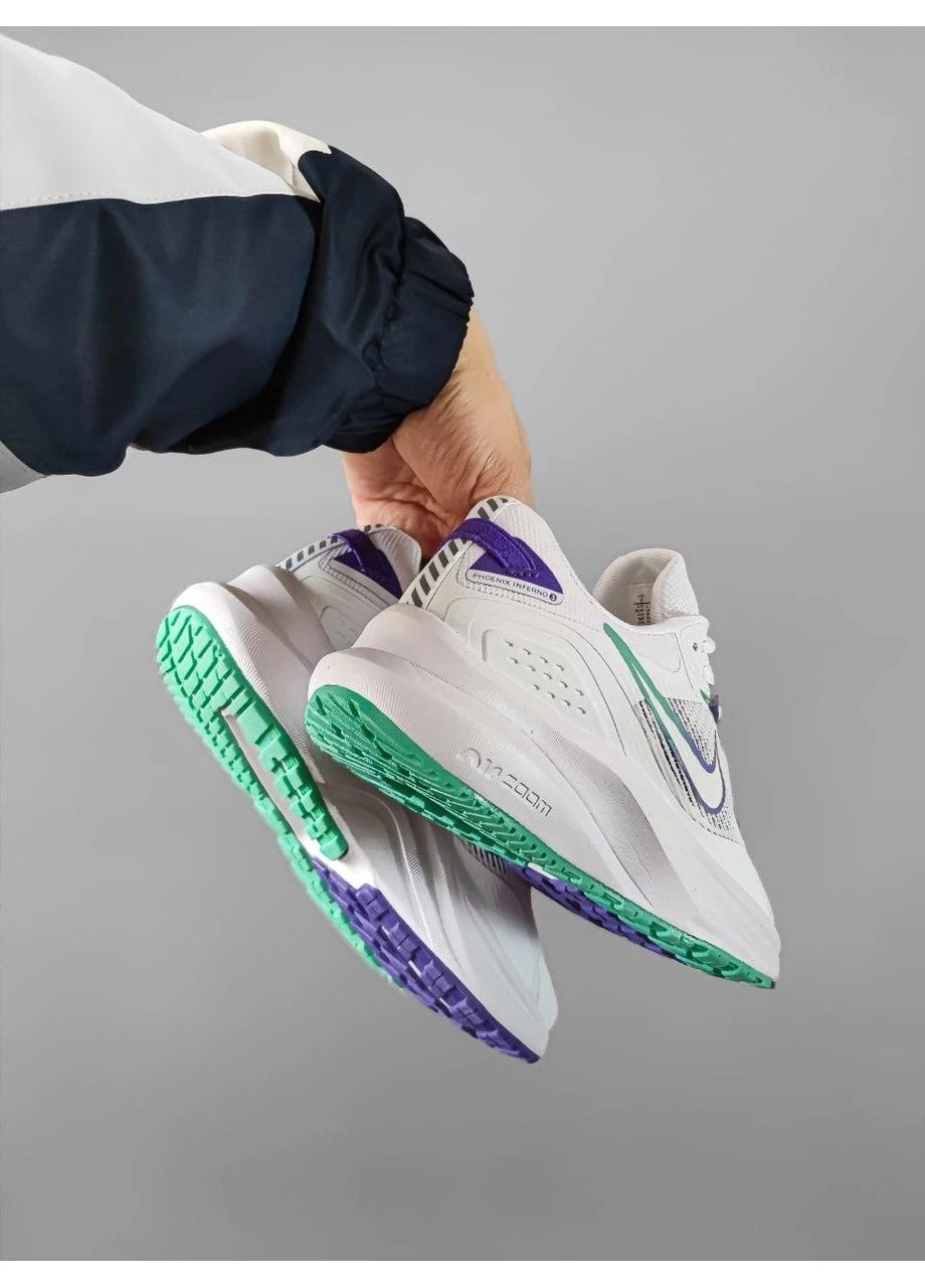КРОССОВКИ ЖЕНСКИЕ NIKE ZOOM INFERNO 3 BLUE/PURPULE НАЙК ЗУМ СИНИЕ No Brand синие демисезоны (391946773)