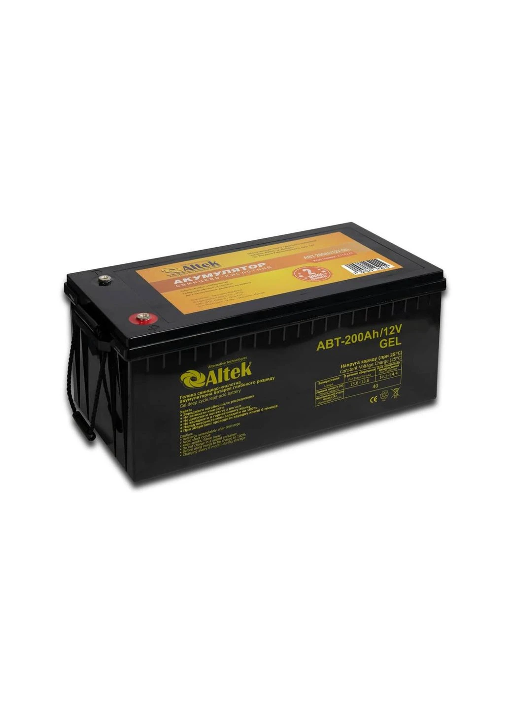 Акумулятор ABT-200-12-GEL Altek (373399272)