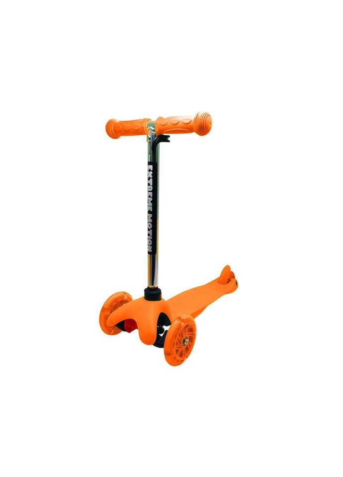 Самокат детский 3-х колесный SC20101 светящиеся колеса (Оранжевый) No Brand (330020741)