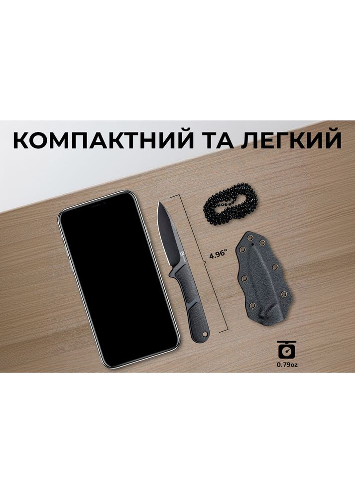 Ніж Mini Elementum Fixed Blade C23010-1 Civivi (353502192)