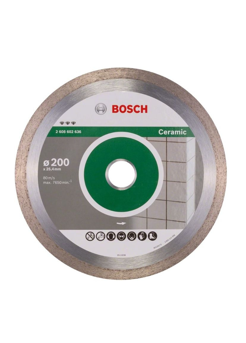 Алмазний диск Best for Ceramic (200х25.4 мм) круг відрізний по кераміці (23201) Bosch (267819159)