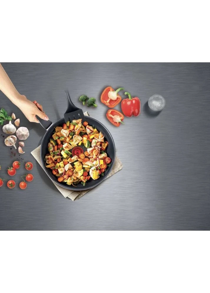 Сковорода алюминиевая 24 см черная Tefal (396854316)
