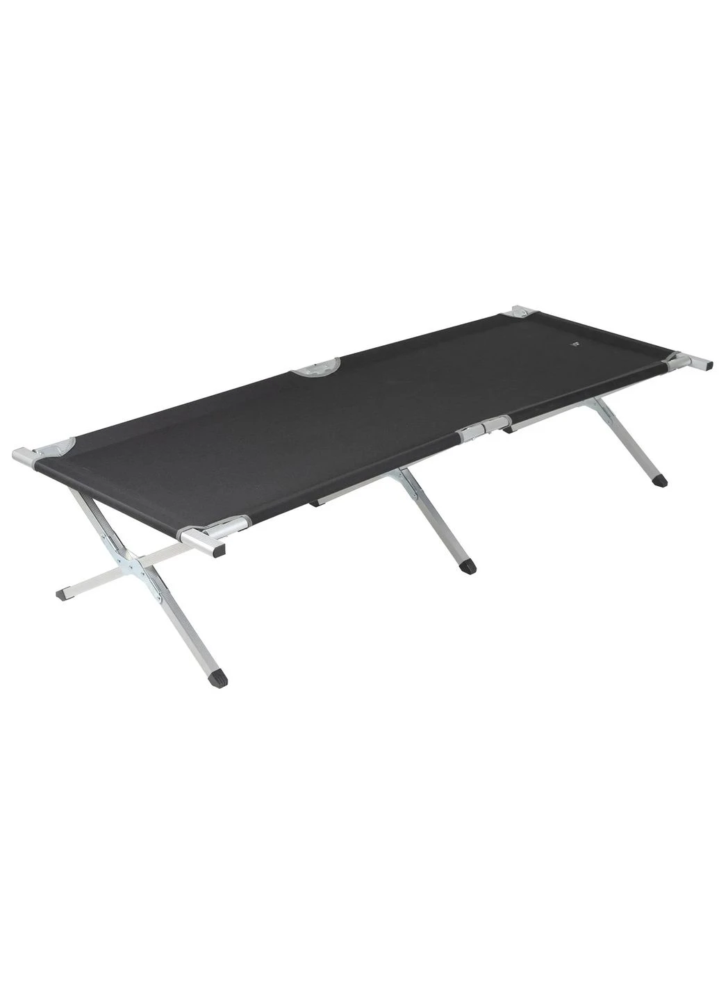 Складная кровать Bo-Camp Single XL 210х70 см алюминий черный No Brand (400657623)