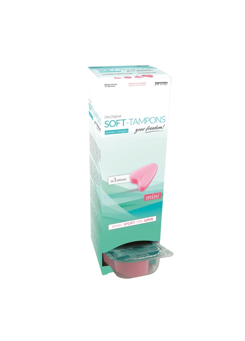 Тампоны Soft Tampons mini 10 шт CherryLove JoyDivision (282967695)