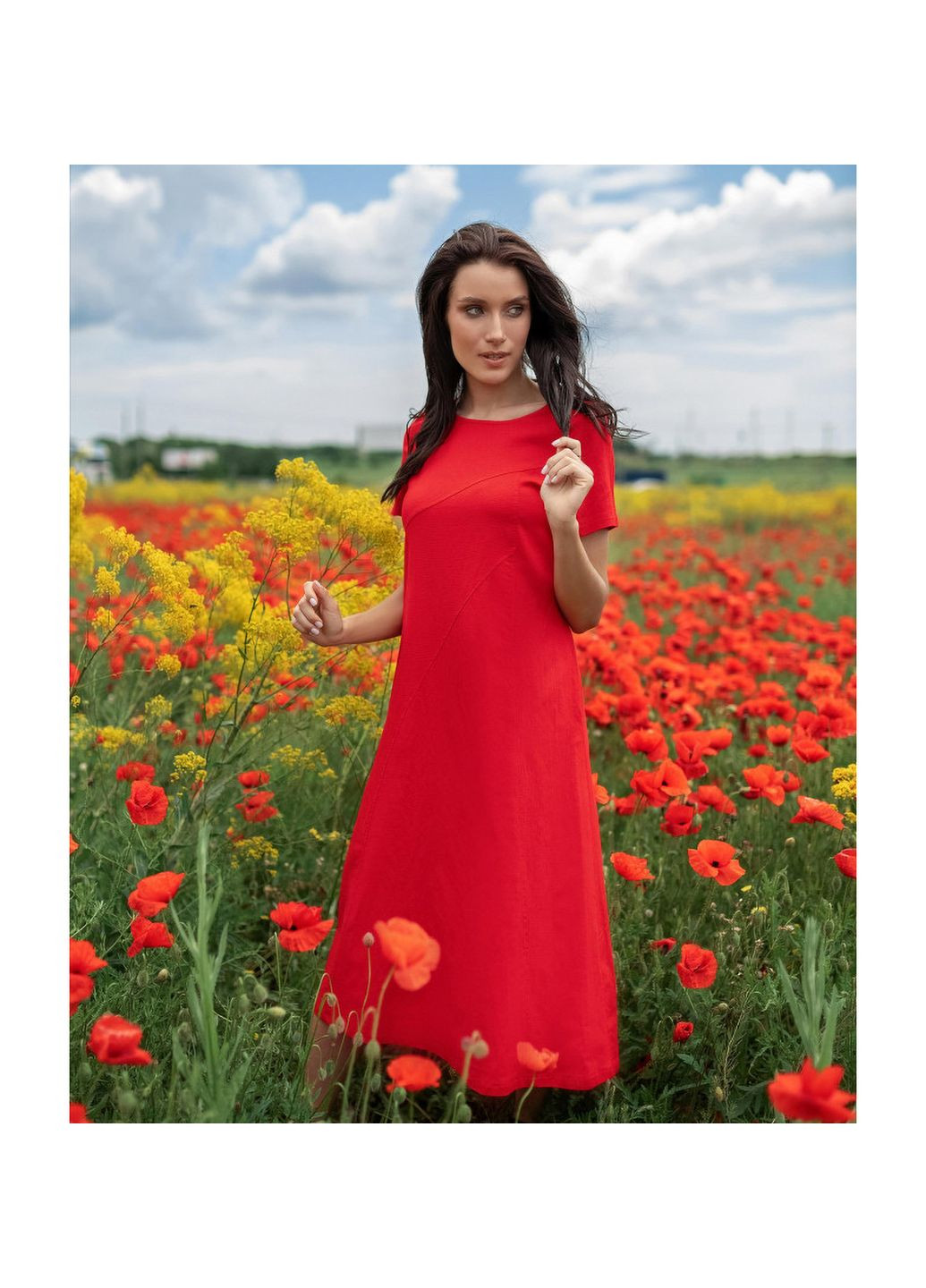 Красное платье Liton