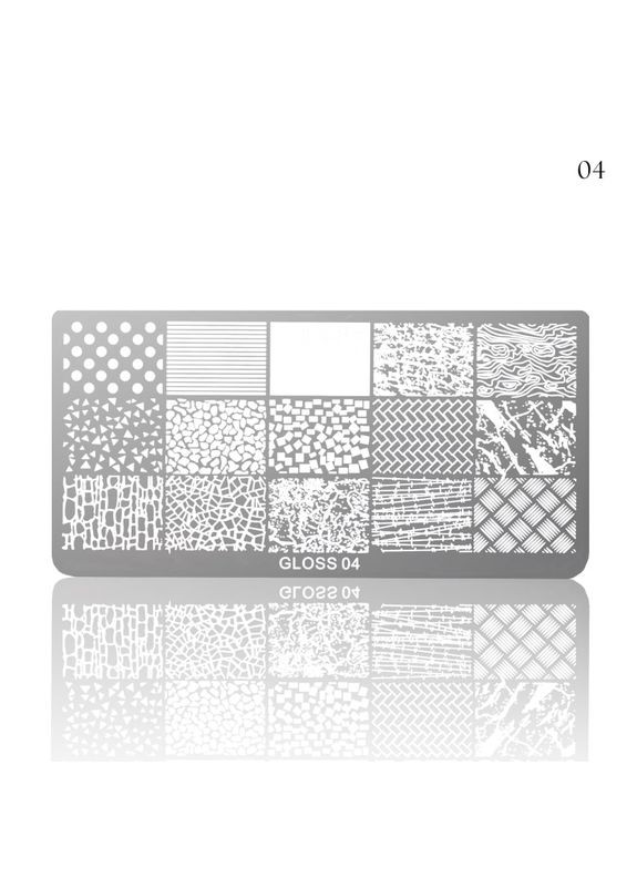 Пластина для стемпинга GLOSS 04 Gloss Company (299379068)