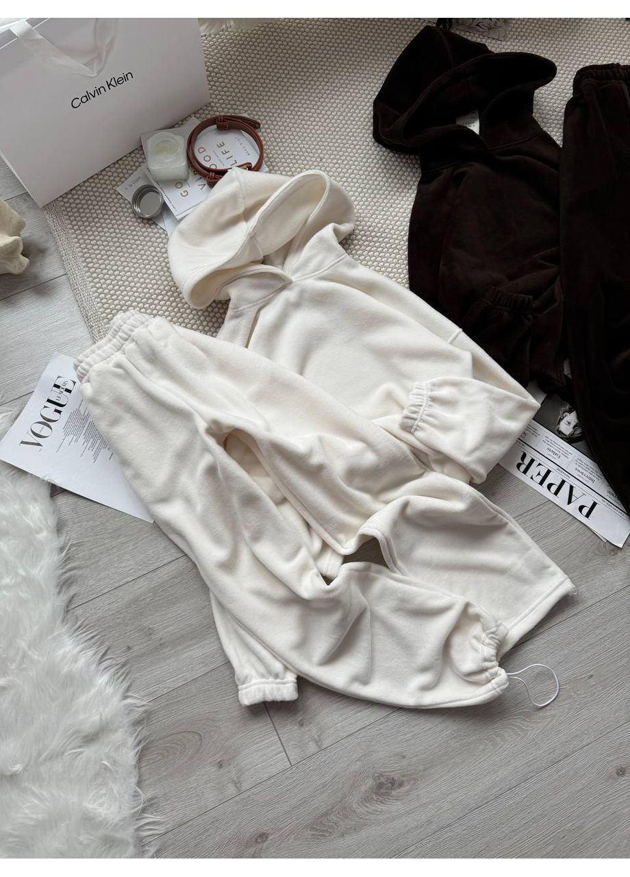 Жіночий спортивний костюм худі з регульованим низом + штани MonCher (367853412)