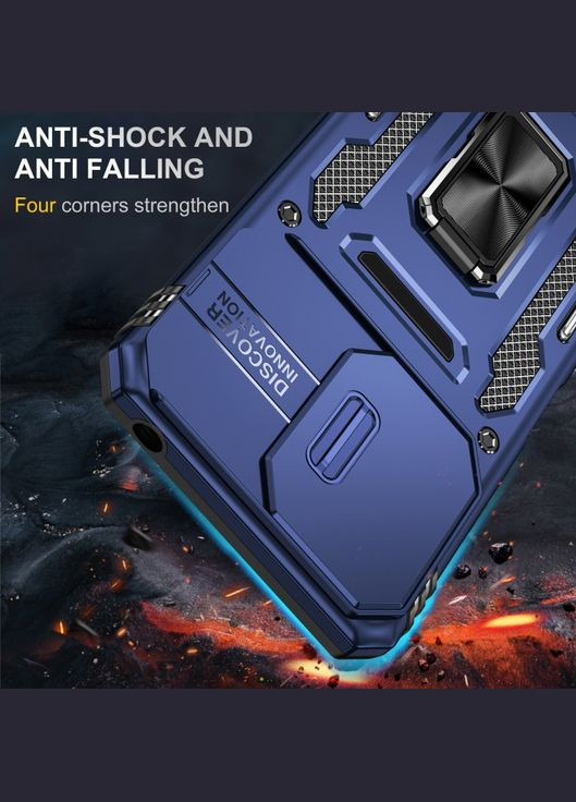 Чехол на Xiaomi Redmi 13C / Poco C65 / для Ксяоми, сяоми, ксиоми редми 13С, поко С65 ударопрочный / Navy Epik (356098432)