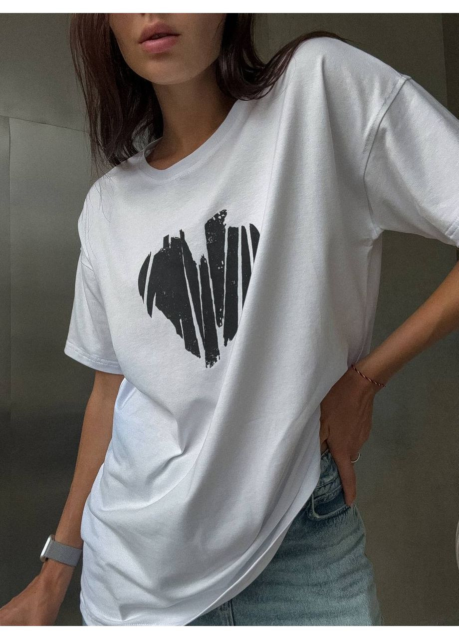 Жіноча футболка oversize Україна - (352768400)